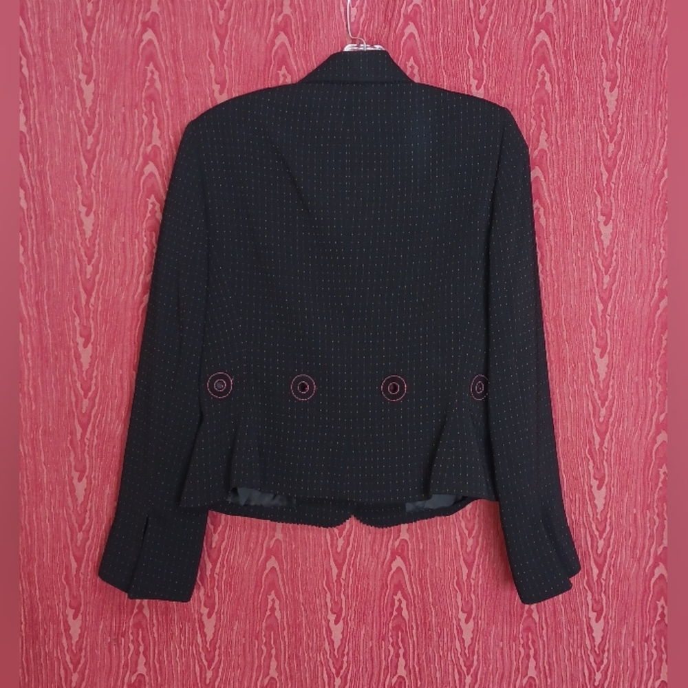 NIPON BOUTIQUE 2 Piece Long Sleeve Button Collared Skirt Suit Women's Sz 6 - Picture 3 of 16